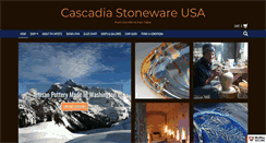 Desktop Screenshot of cascadiastoneware.com